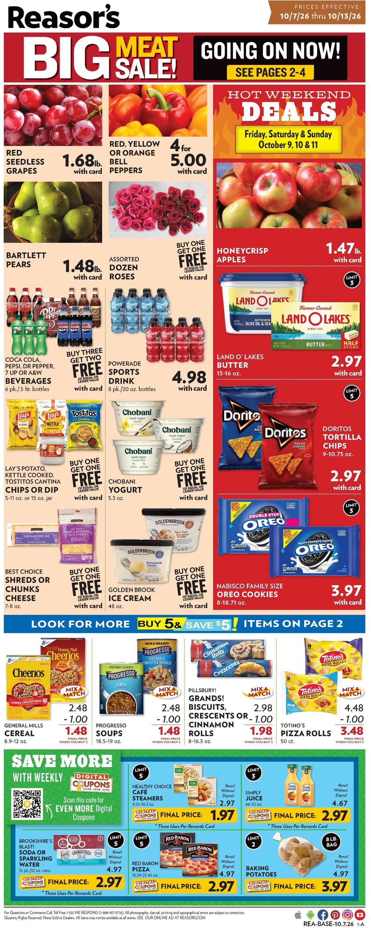 Catalogue Reasor's from 10/07/2026