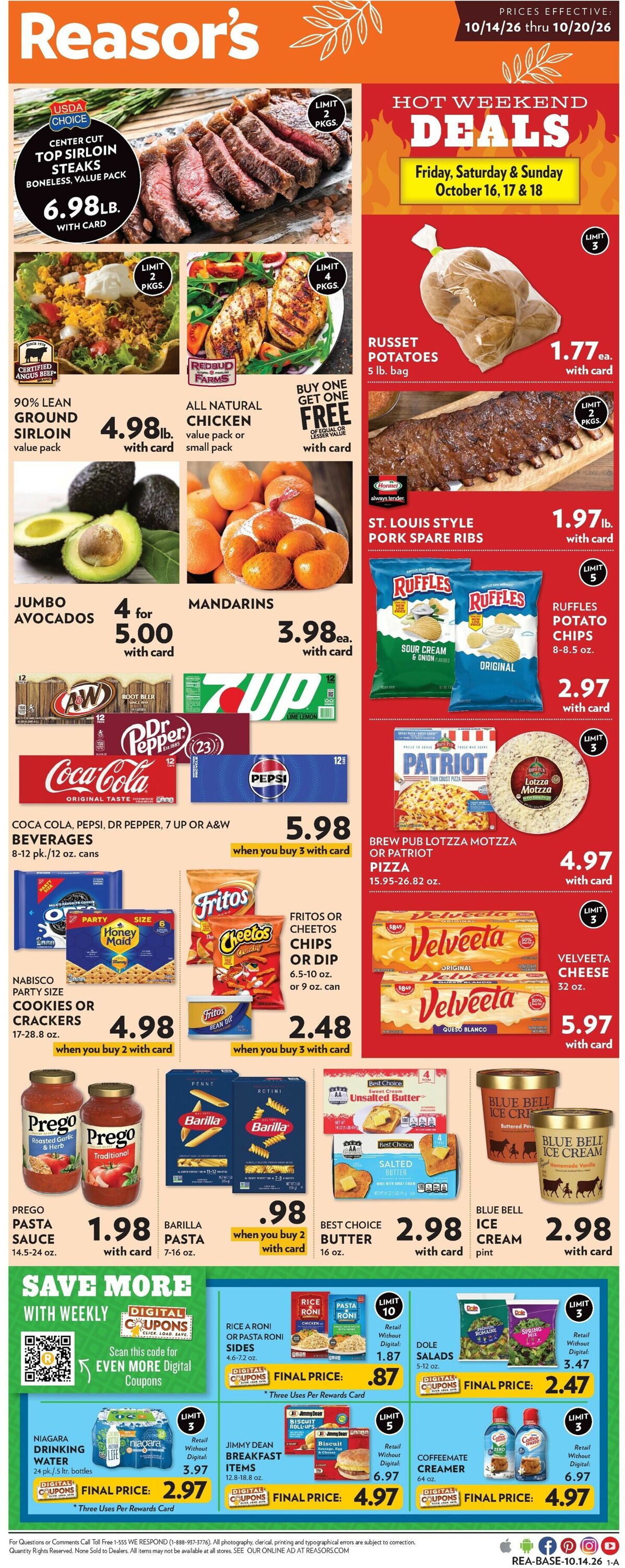 Catalogue Reasor's from 10/14/2026