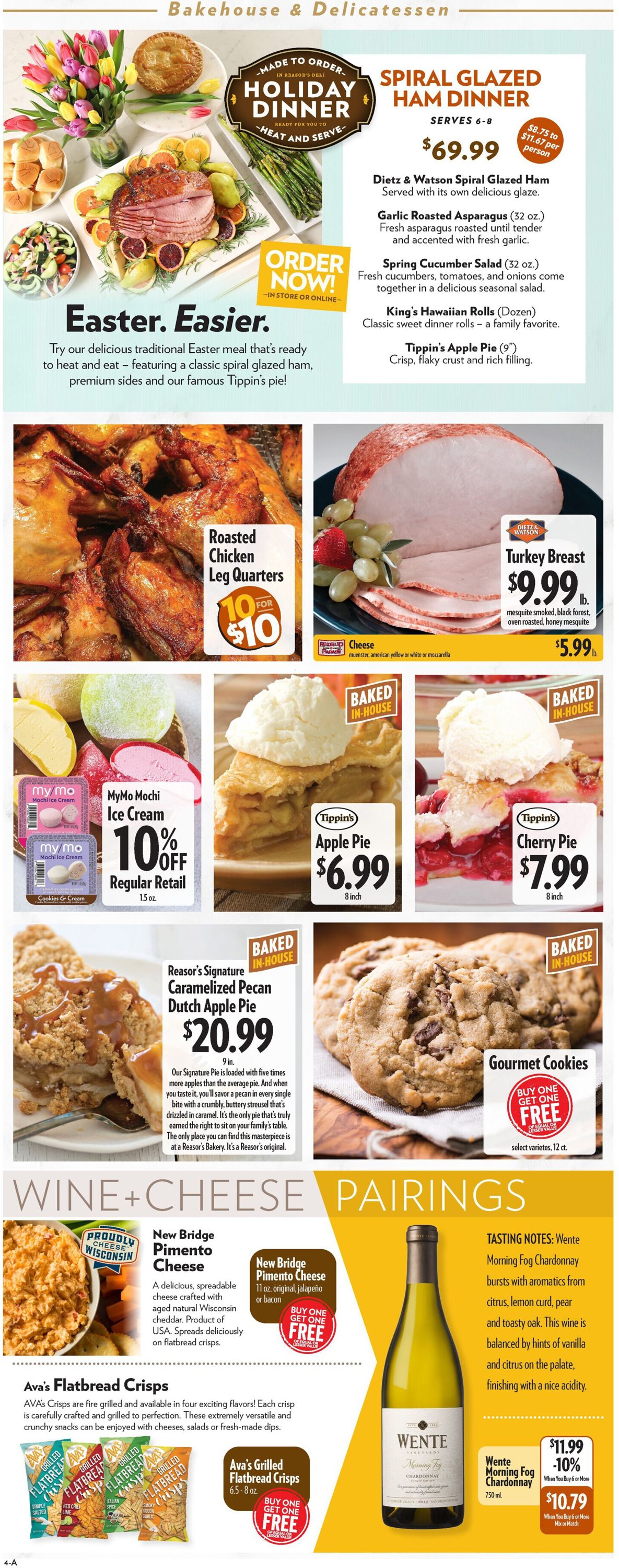 Catalogue Reasor's Easter 2021 ad from 03/31/2021