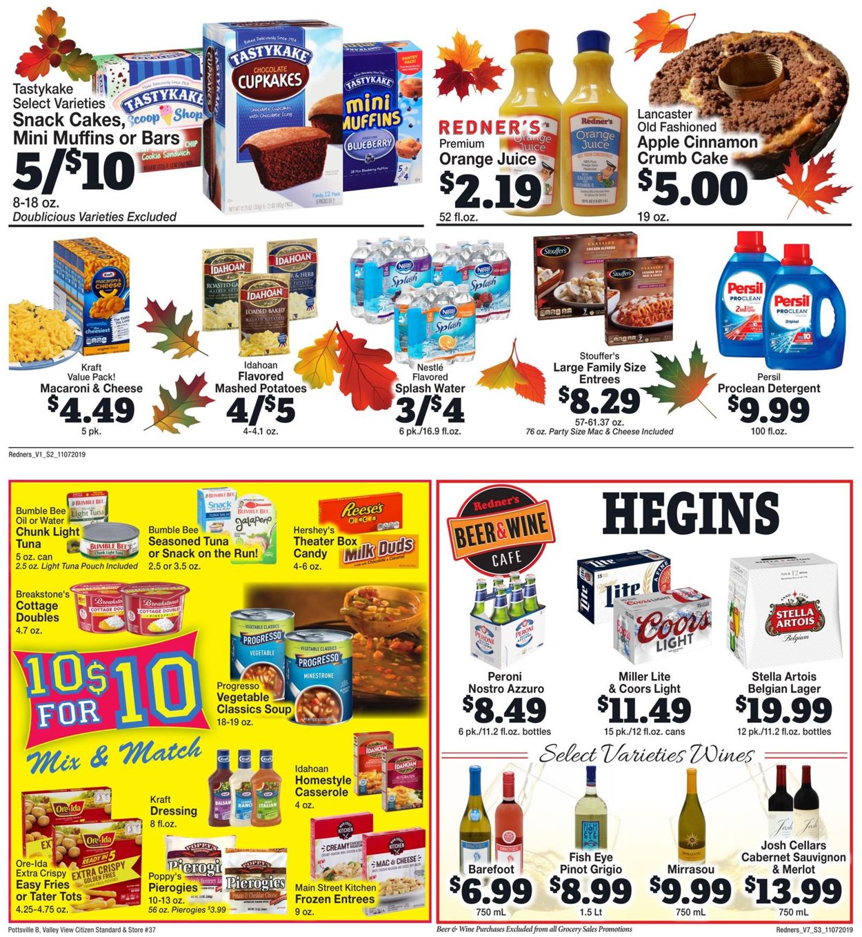 Catalogue Redner’s Warehouse Market from 11/07/2019