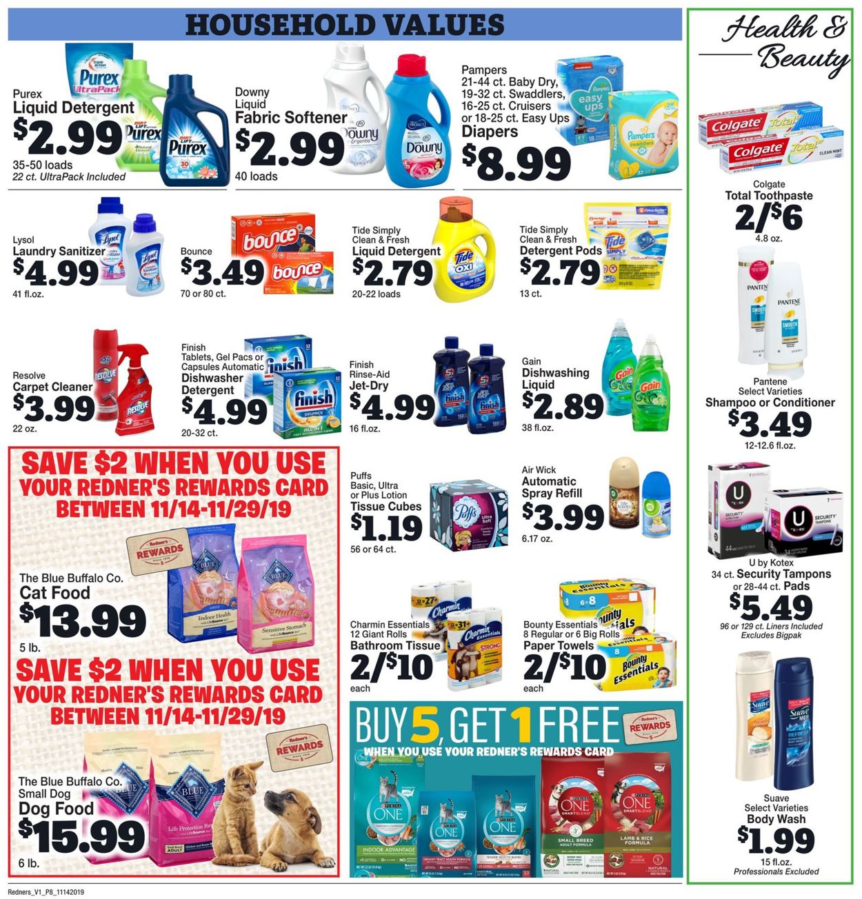 Catalogue Redner’s Warehouse Market from 11/14/2019