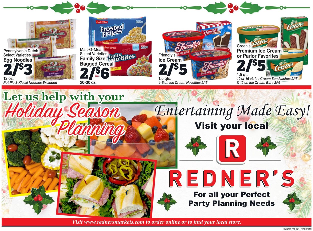 Redner’s Warehouse Market Holiday Ad 2019 Current weekly ad 12/19