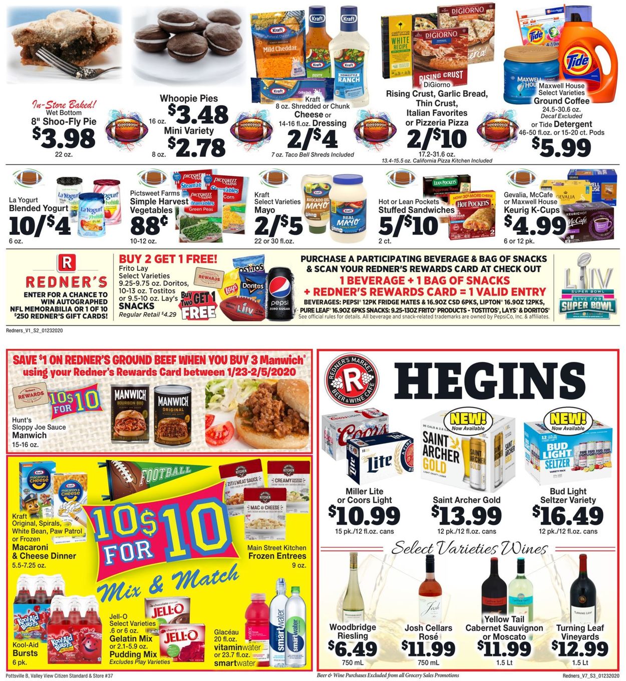 Catalogue Redner’s Warehouse Market from 01/23/2020