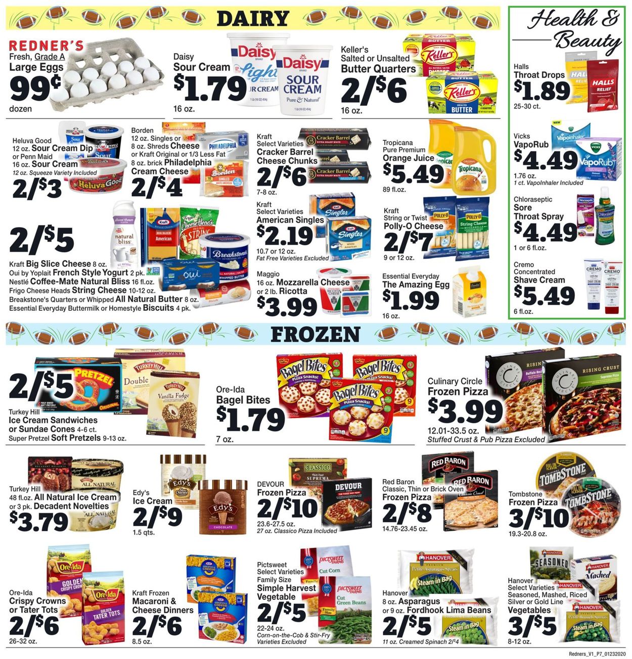 Catalogue Redner’s Warehouse Market from 01/23/2020