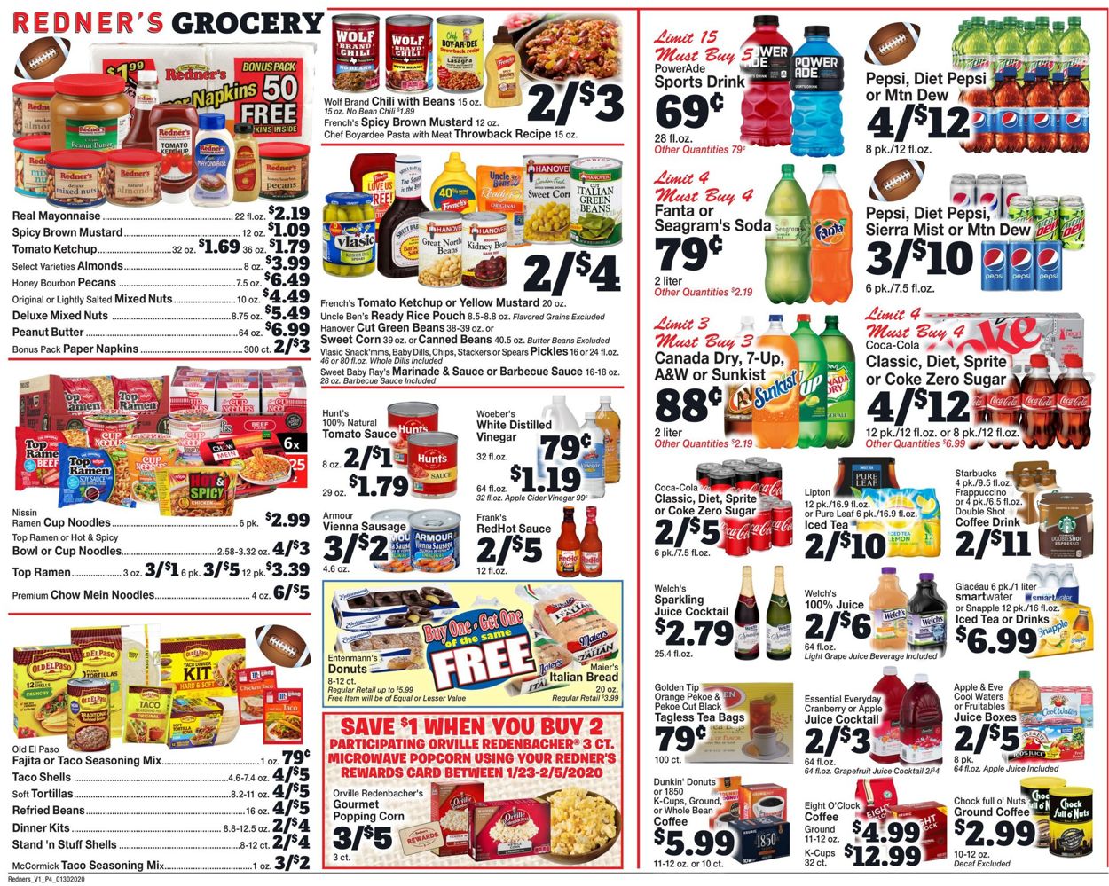 Catalogue Redner’s Warehouse Market from 01/30/2020