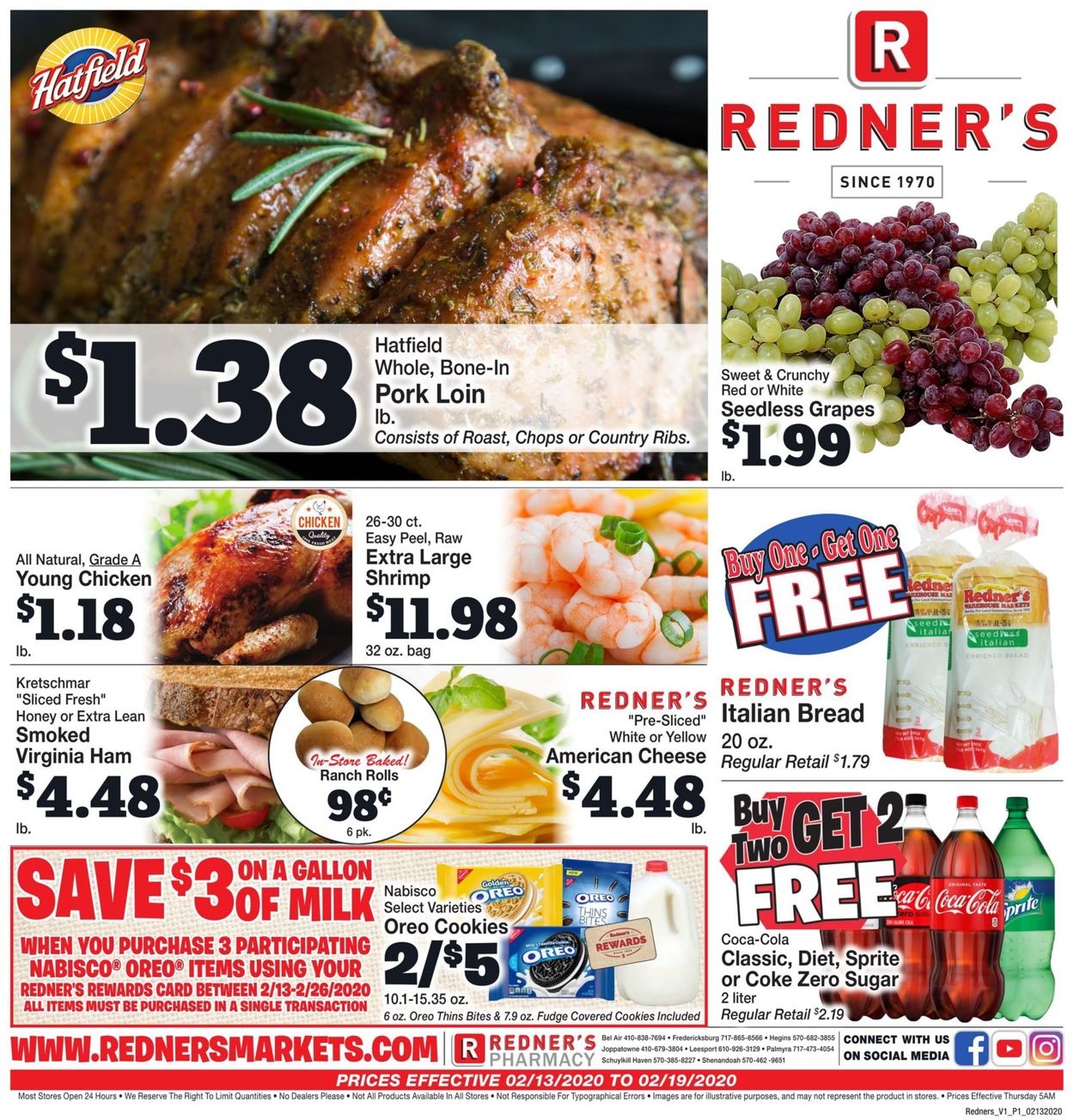 Catalogue Redner’s Warehouse Market from 02/13/2020