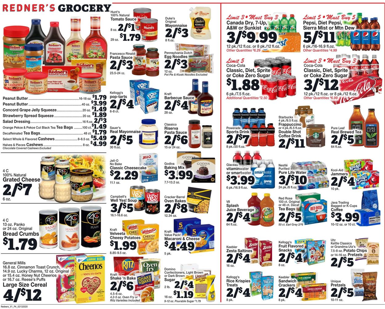 Catalogue Redner’s Warehouse Market from 02/13/2020