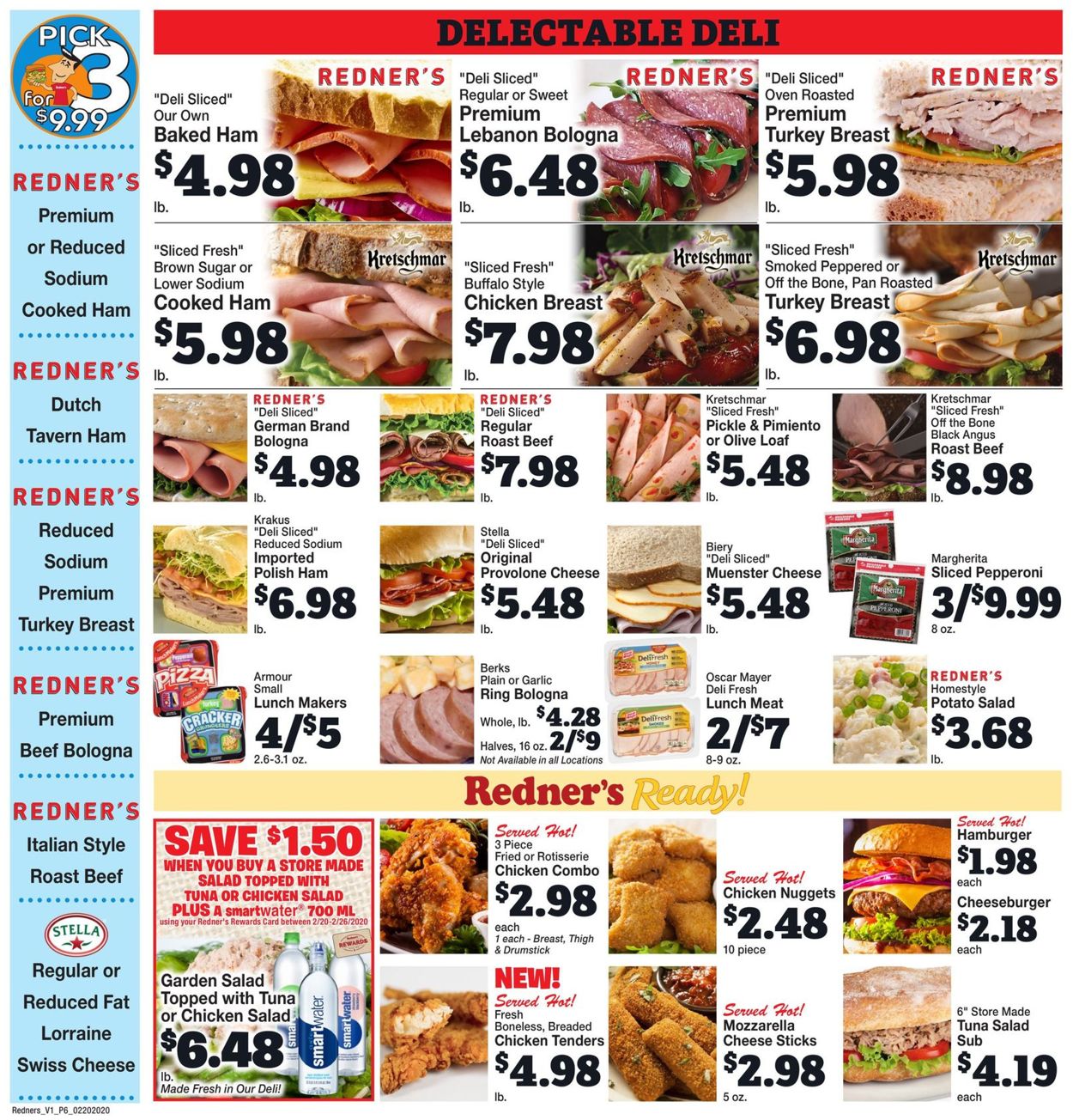 Catalogue Redner’s Warehouse Market from 02/20/2020