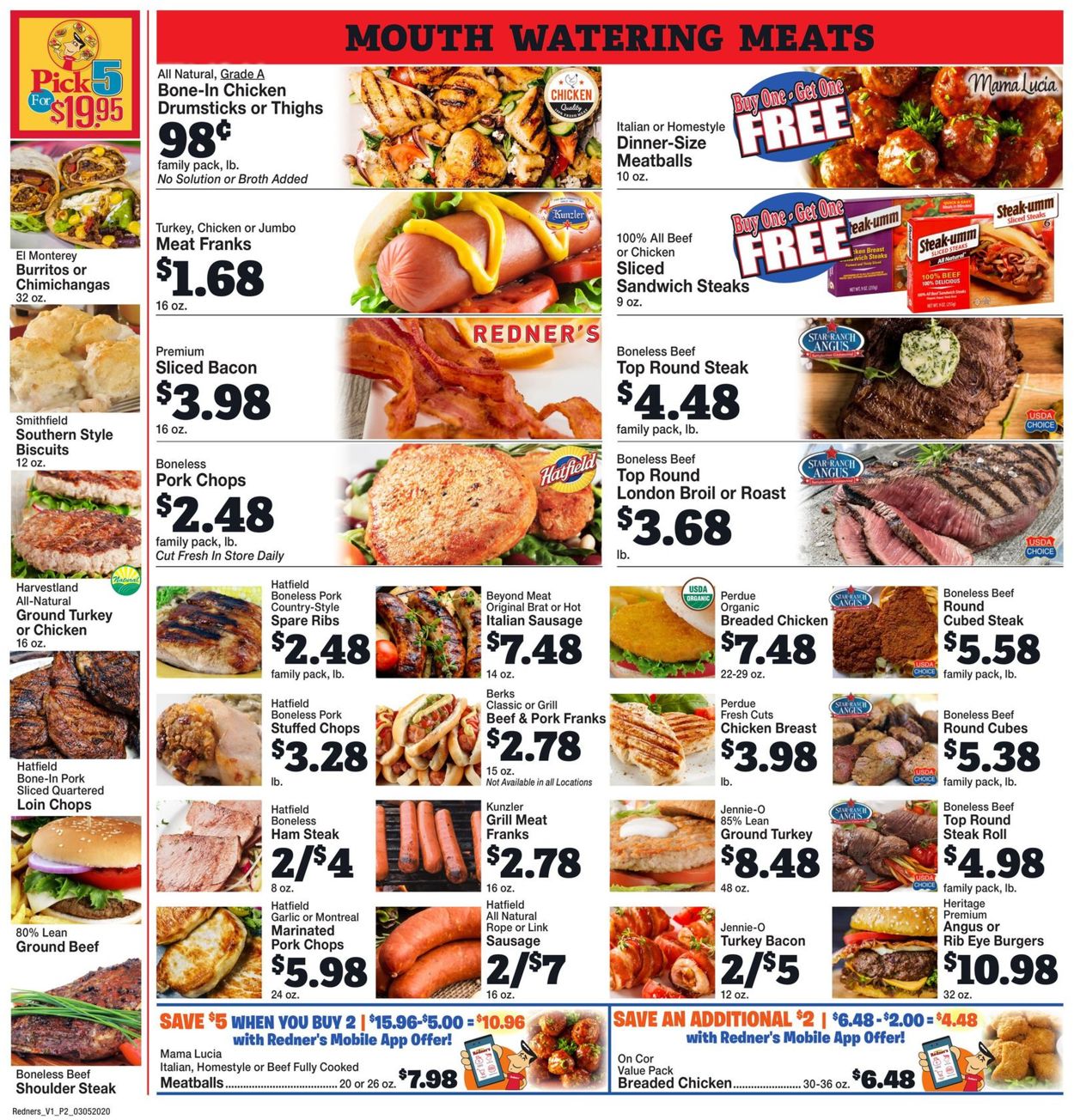 Catalogue Redner’s Warehouse Market from 03/05/2020