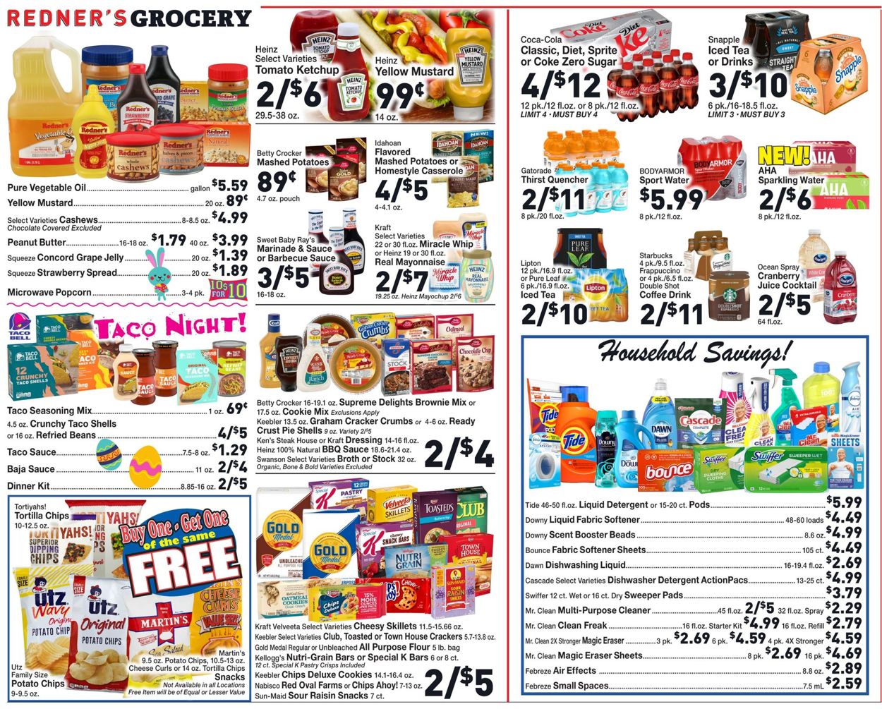 Catalogue Redner’s Warehouse Market from 04/09/2020