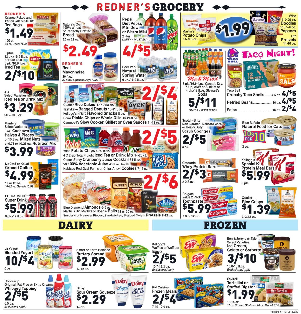 Catalogue Redner’s Warehouse Market from 06/18/2020
