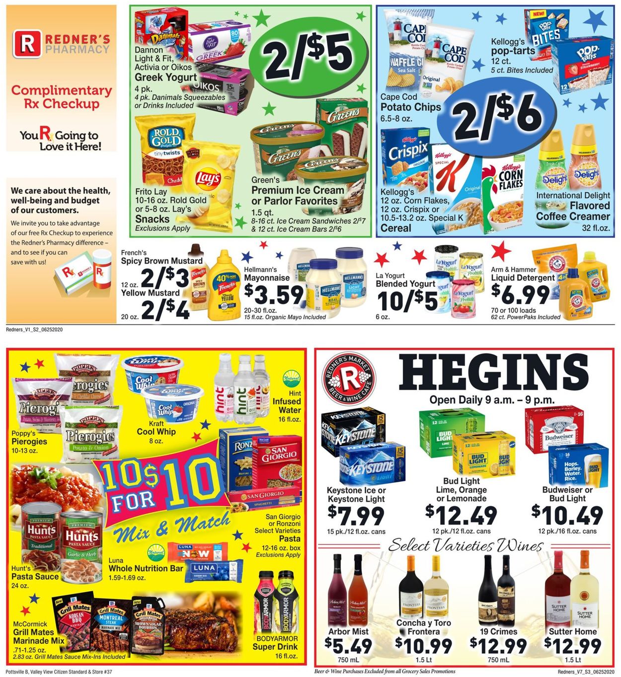 Catalogue Redner’s Warehouse Market from 06/25/2020