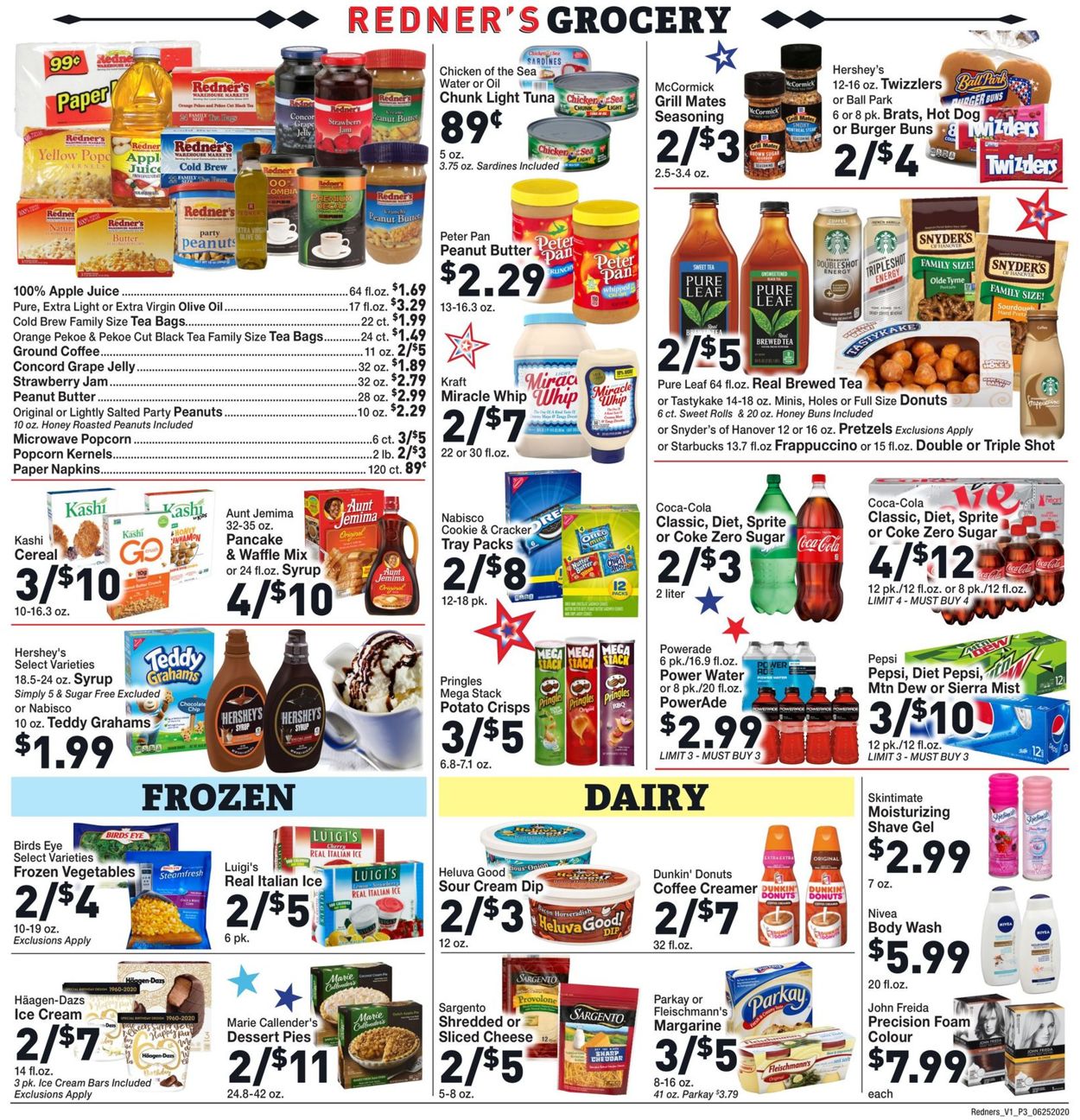 Catalogue Redner’s Warehouse Market from 06/25/2020