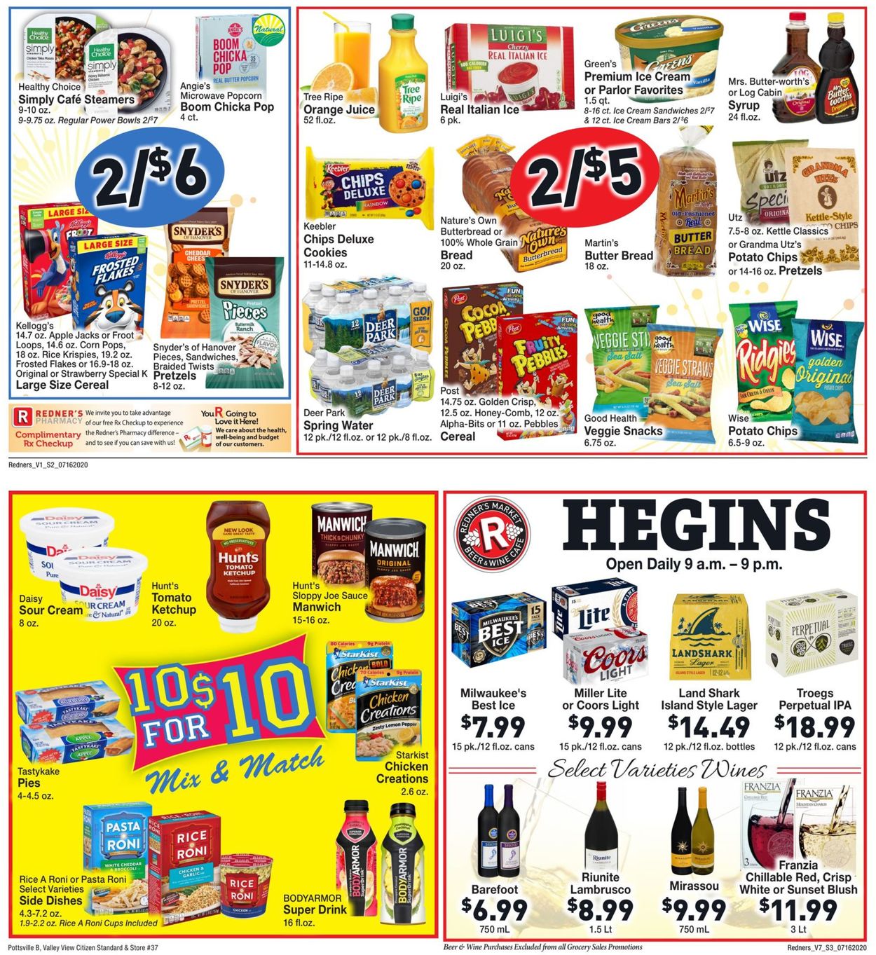 Catalogue Redner’s Warehouse Market from 07/16/2020