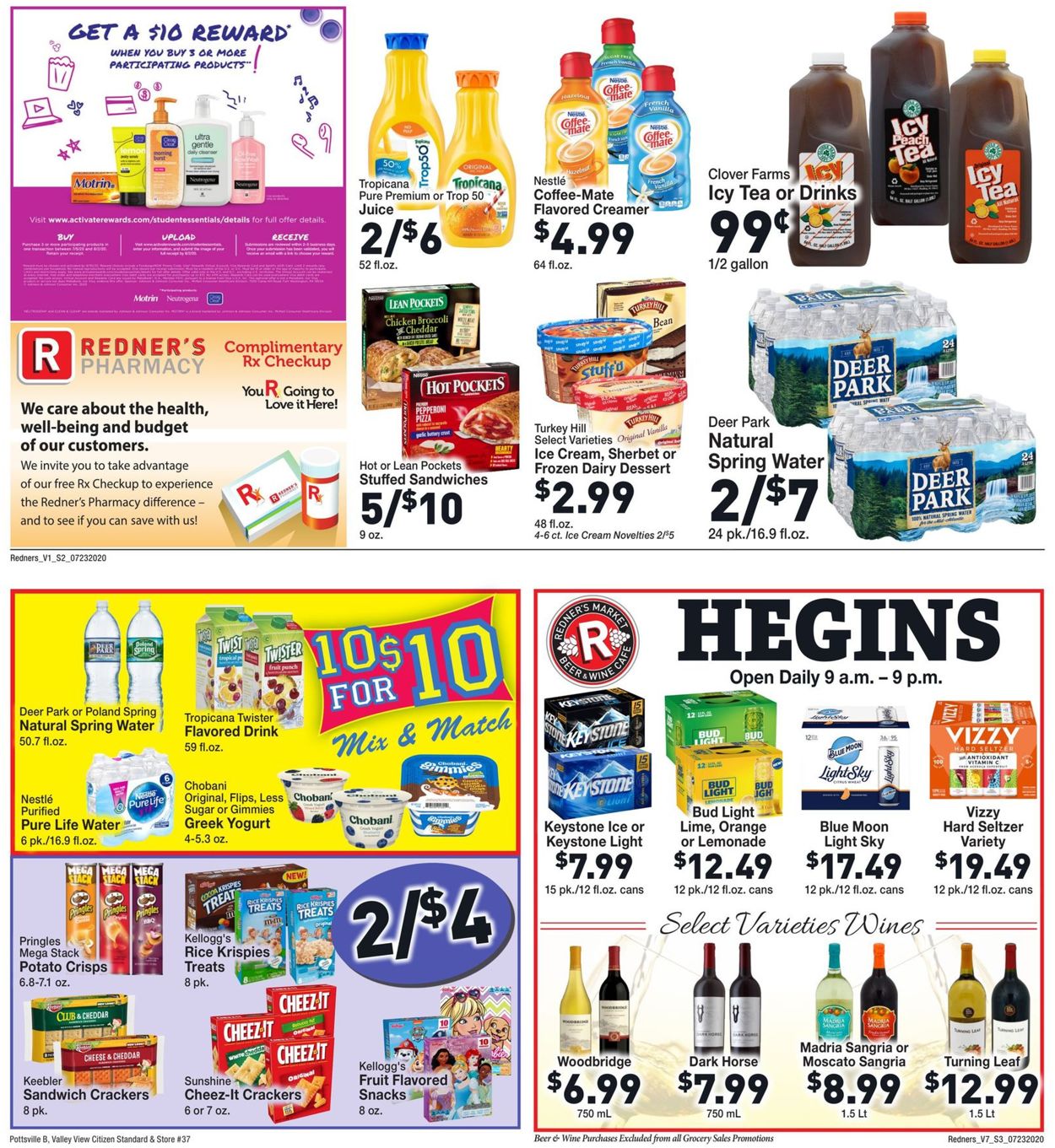 Catalogue Redner’s Warehouse Market from 07/23/2020