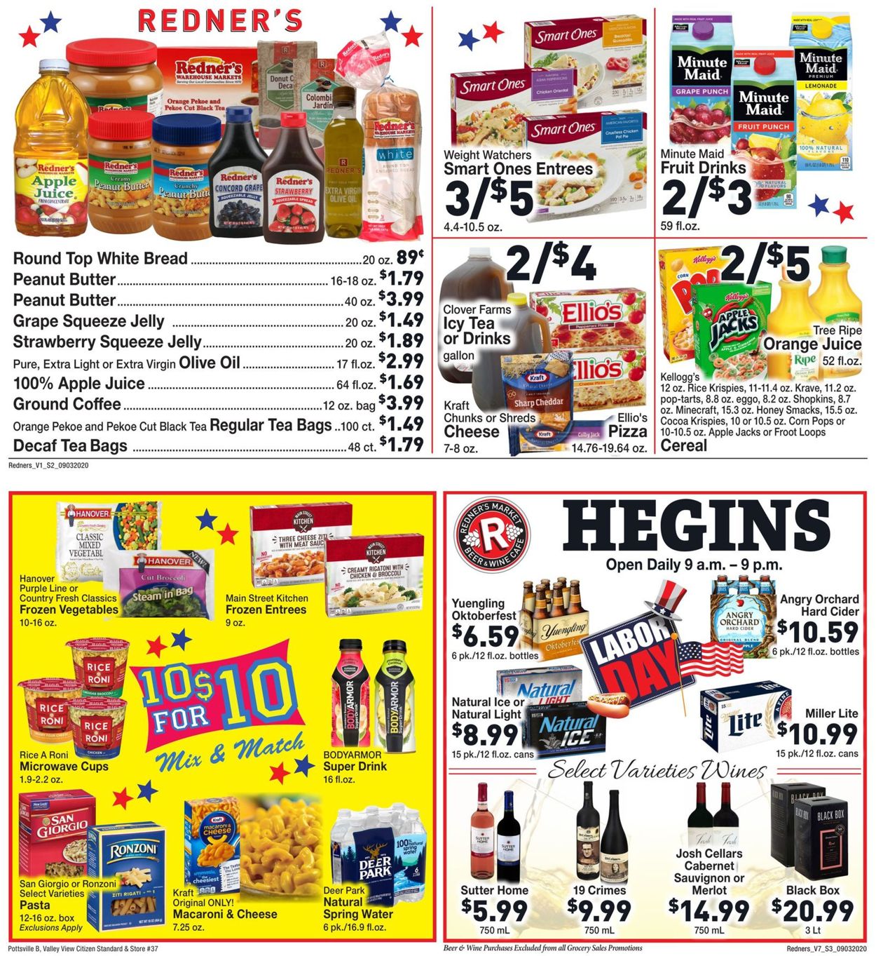 Catalogue Redner’s Warehouse Market from 09/03/2020