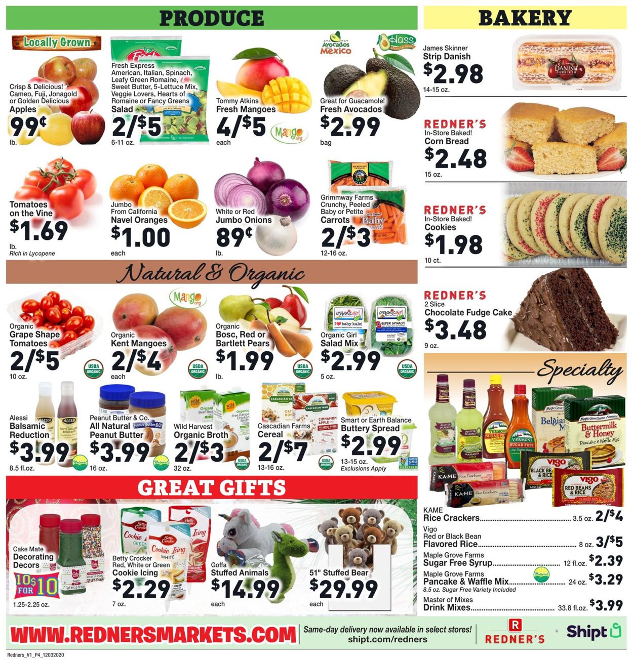 Catalogue Redner’s Warehouse Market from 12/03/2020