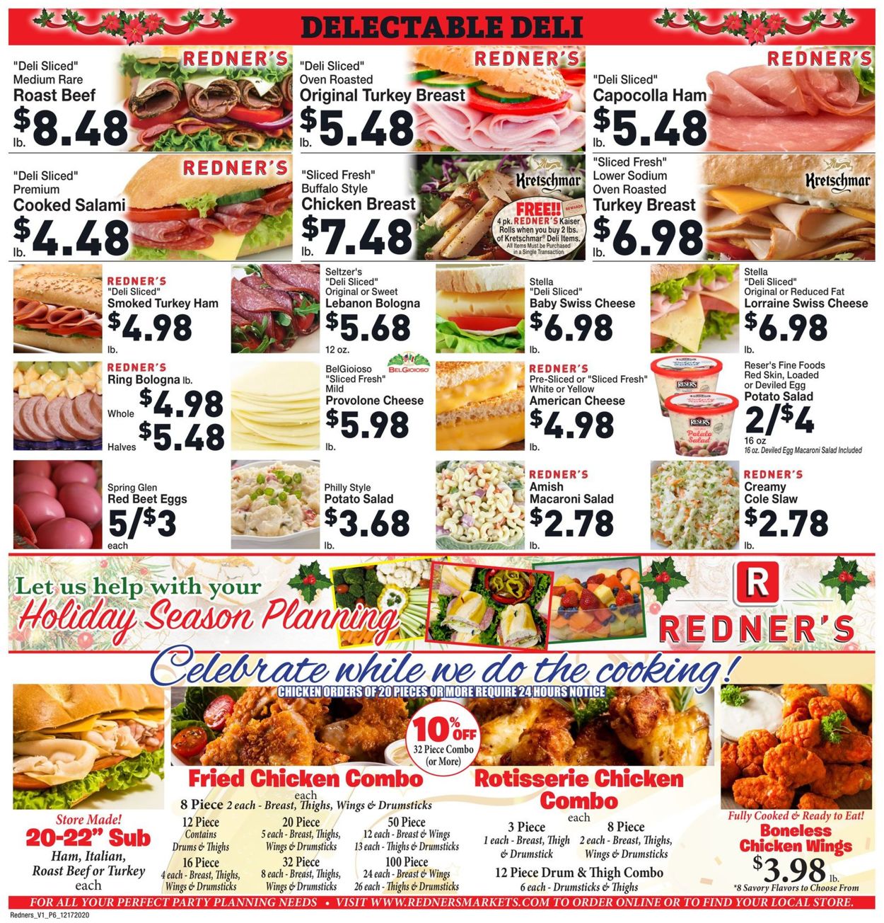 Catalogue Redner’s Warehouse Market from 12/17/2020