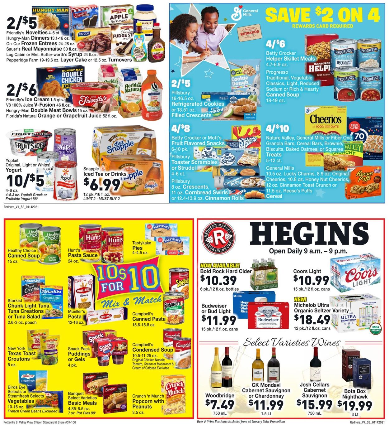Catalogue Redner’s Warehouse Market from 01/14/2021
