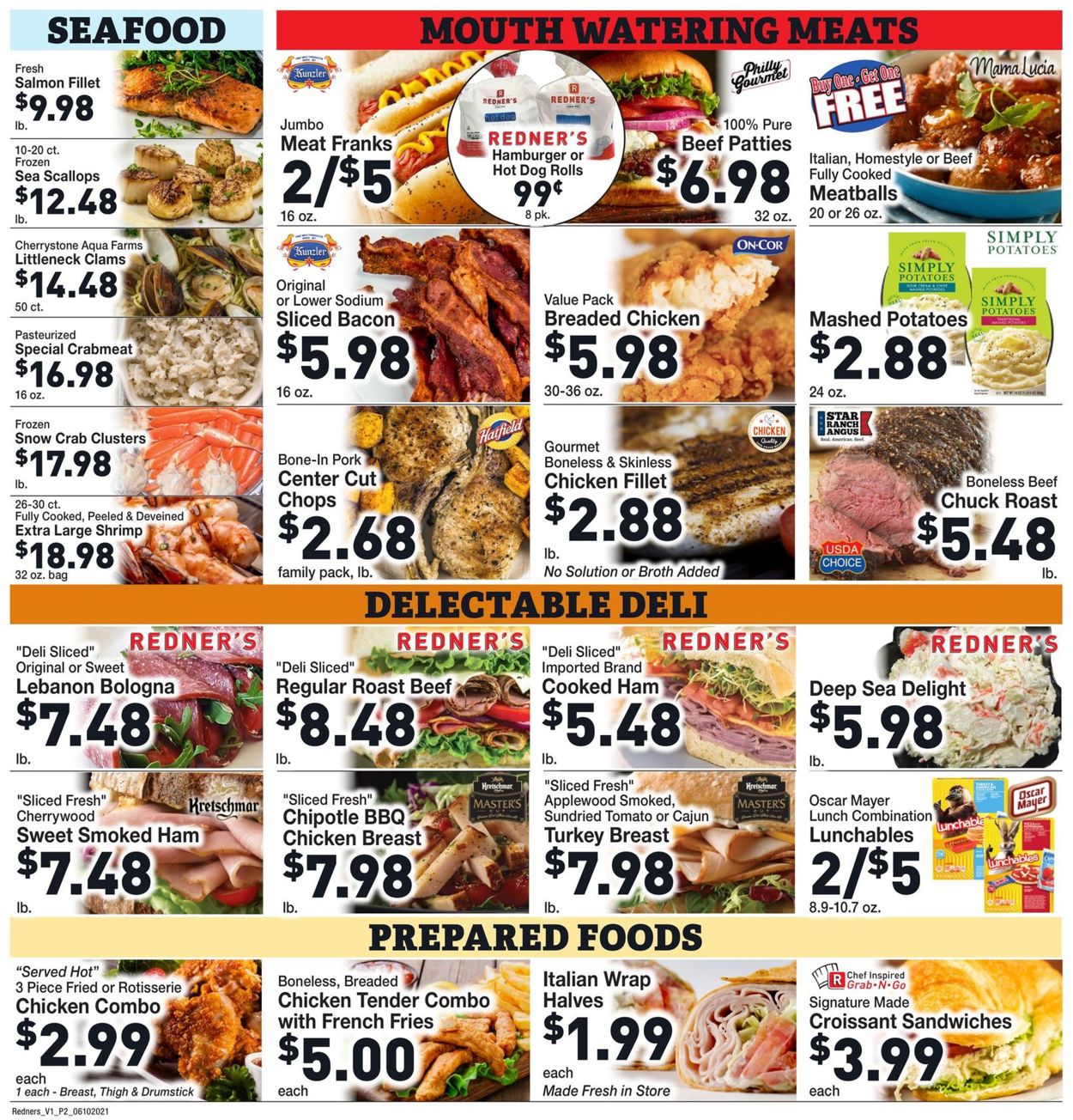 Catalogue Redner’s Warehouse Market from 06/10/2021