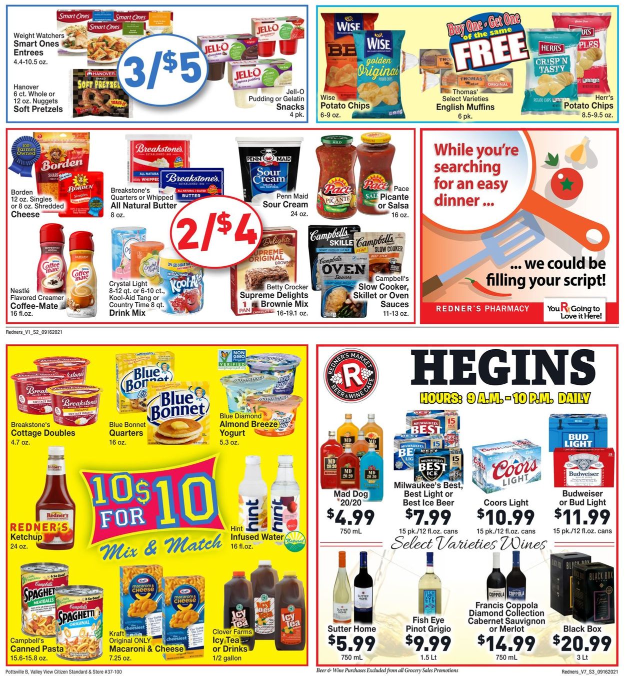 Catalogue Redner’s Warehouse Market from 09/16/2021
