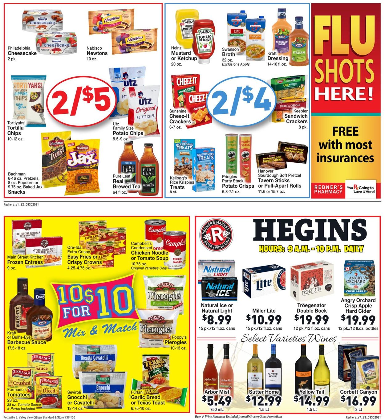 Catalogue Redner’s Warehouse Market from 09/30/2021