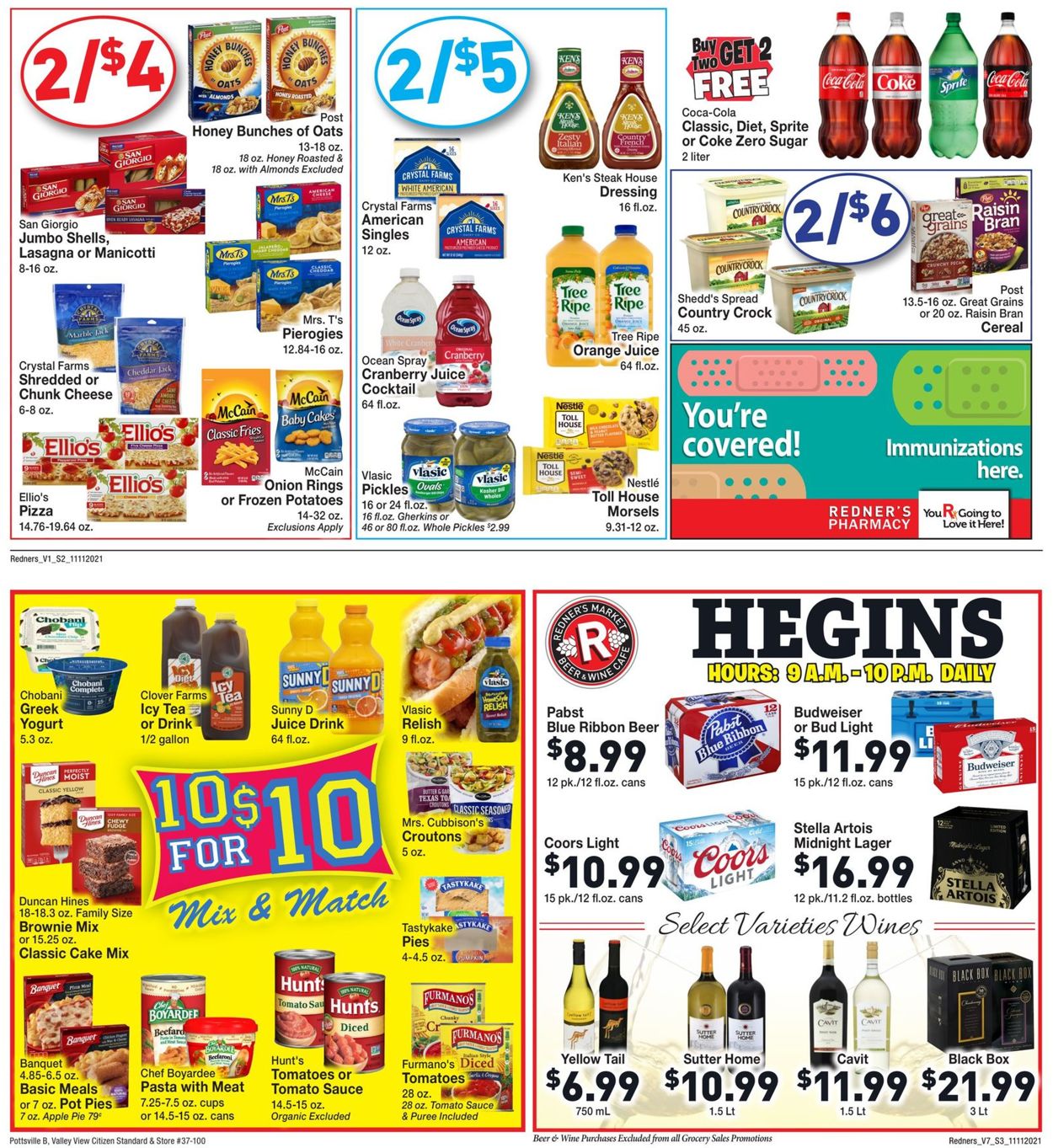 Catalogue Redner’s Warehouse Market from 11/11/2021