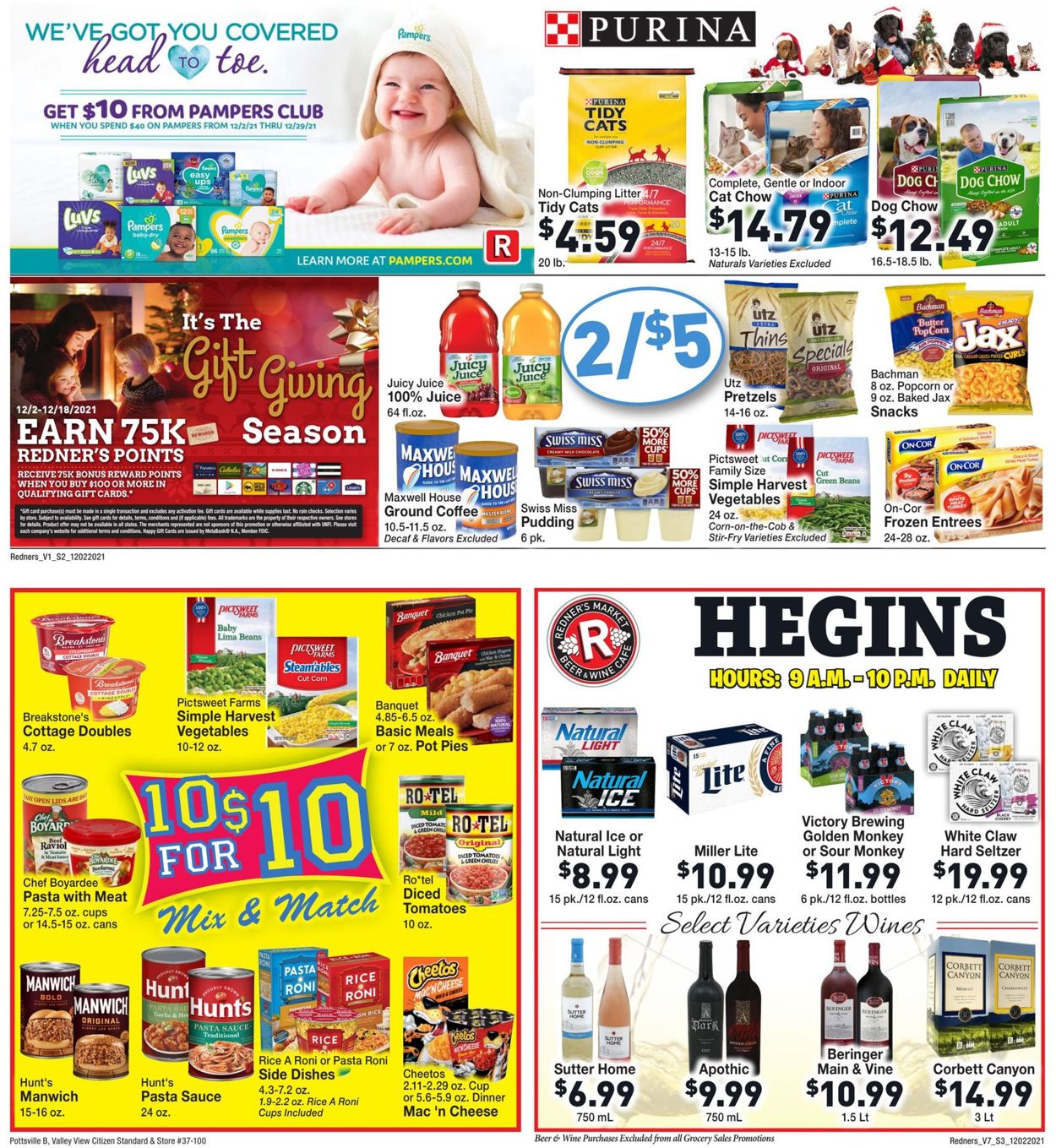 Catalogue Redner’s Warehouse Market from 12/02/2021