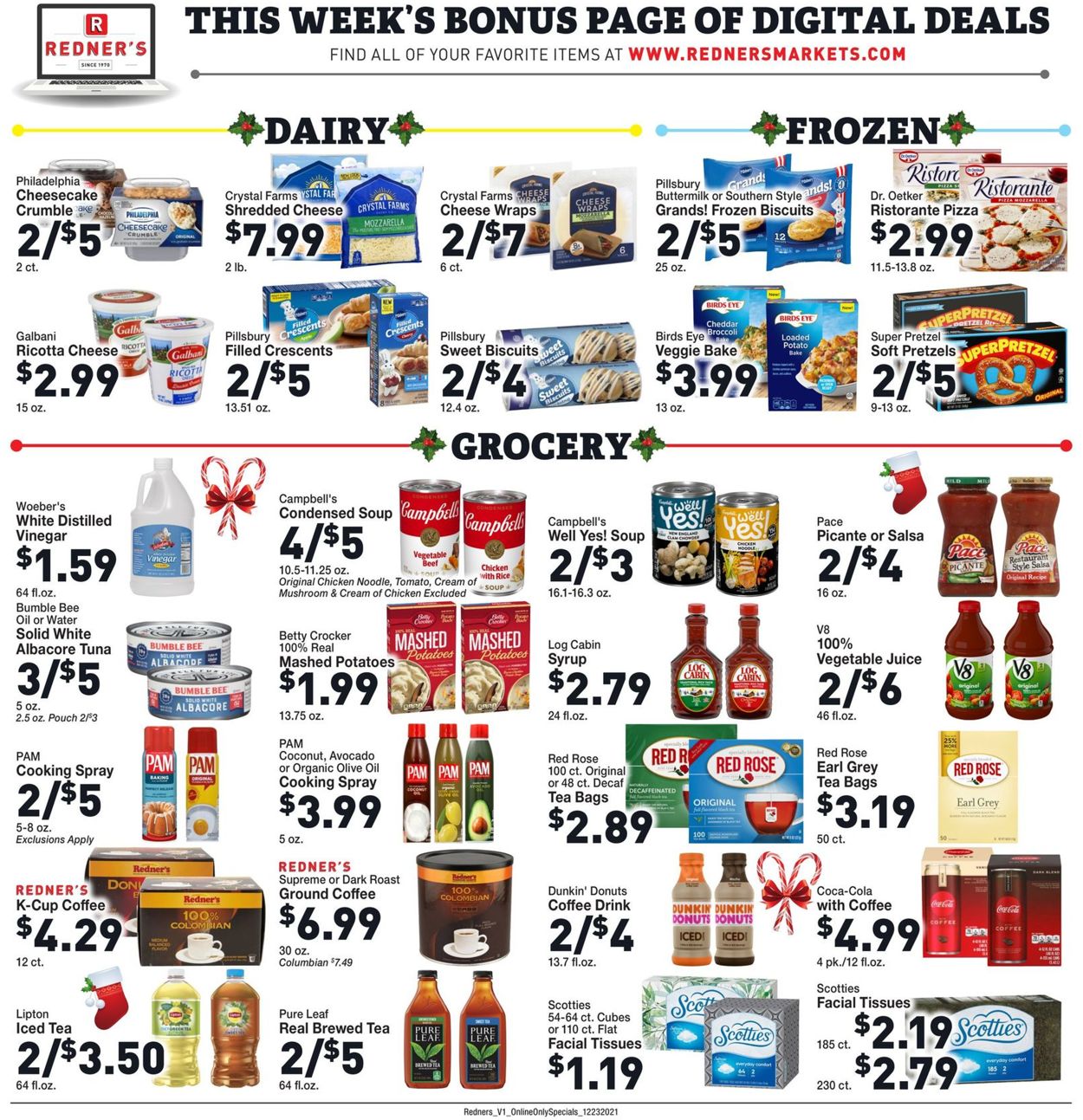 Catalogue Redner’s Warehouse Market from 12/23/2021