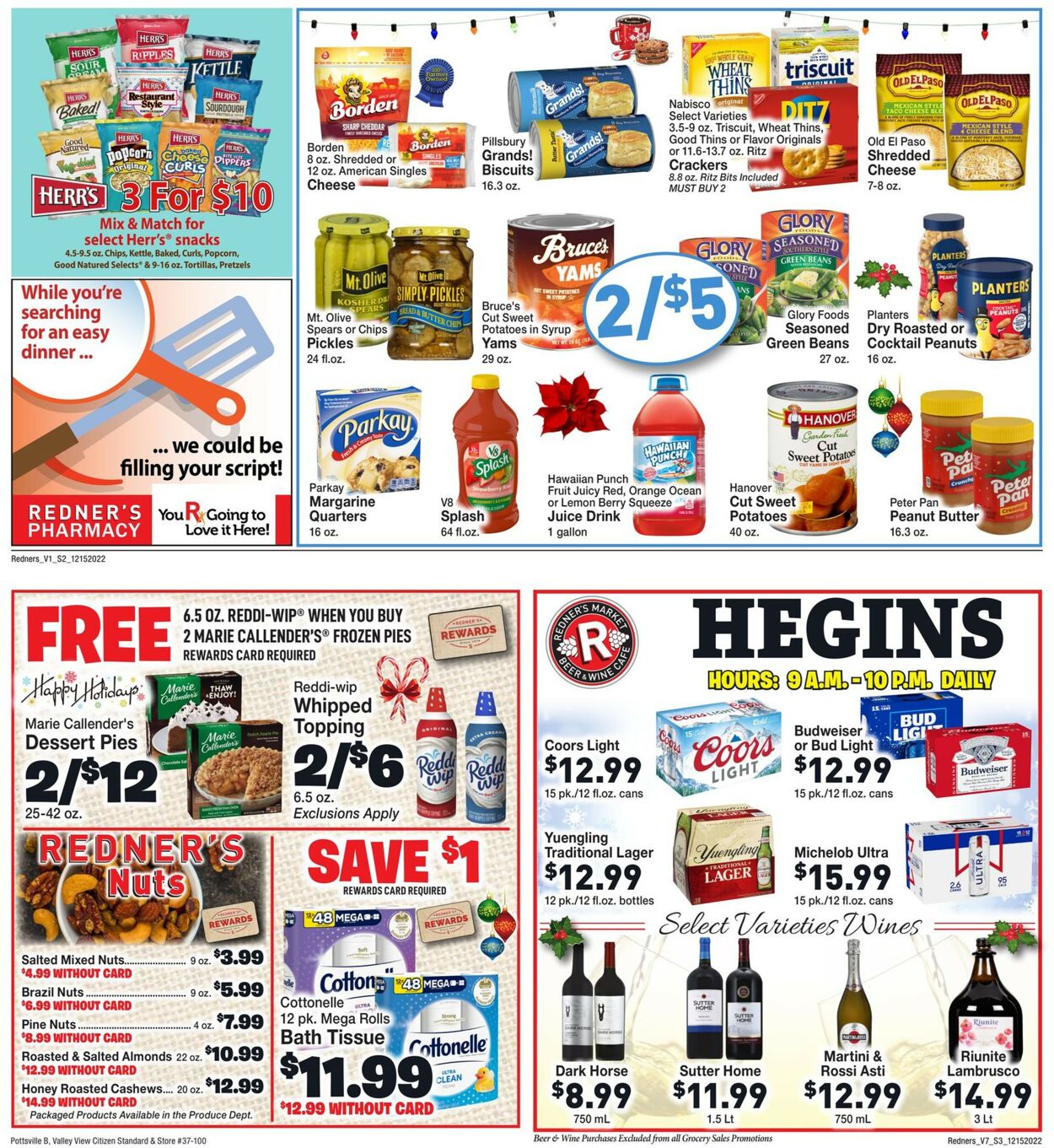 Catalogue Redner’s Warehouse Market from 12/15/2022