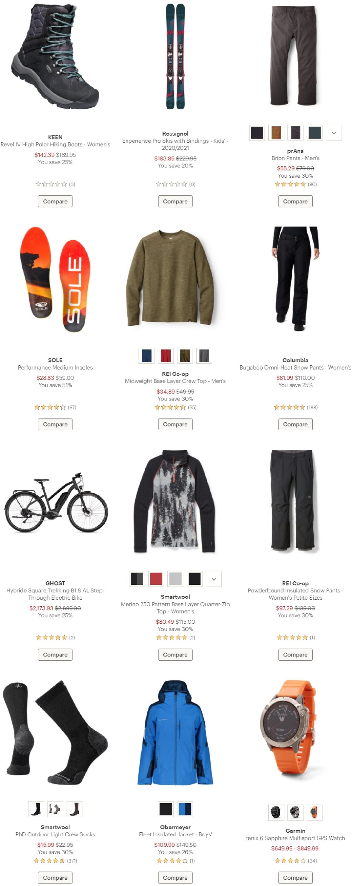 Catalogue REI Black Friday 2020 from 11/13/2020