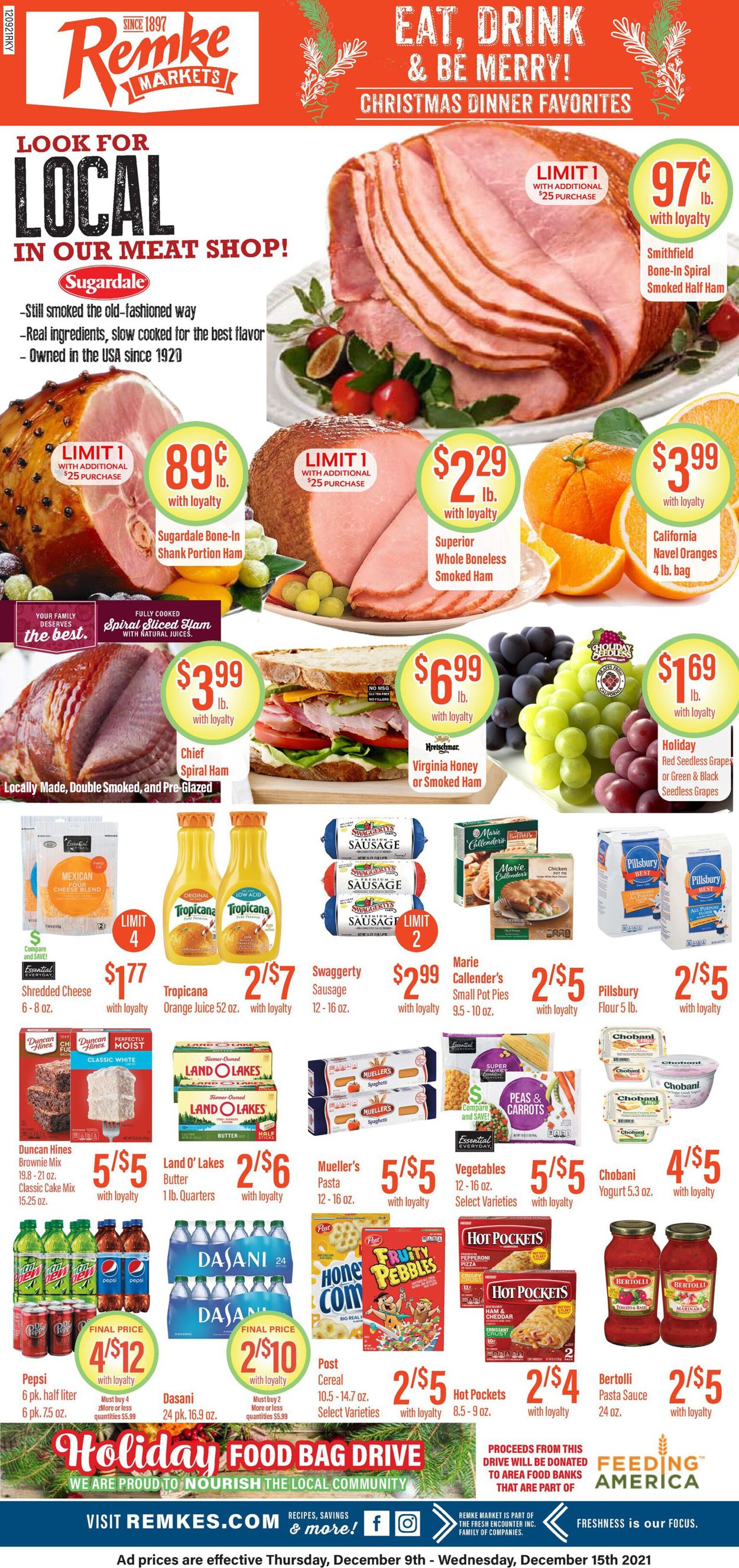 Catalogue Remke Markets CHRISTMAS 2021 from 12/09/2021