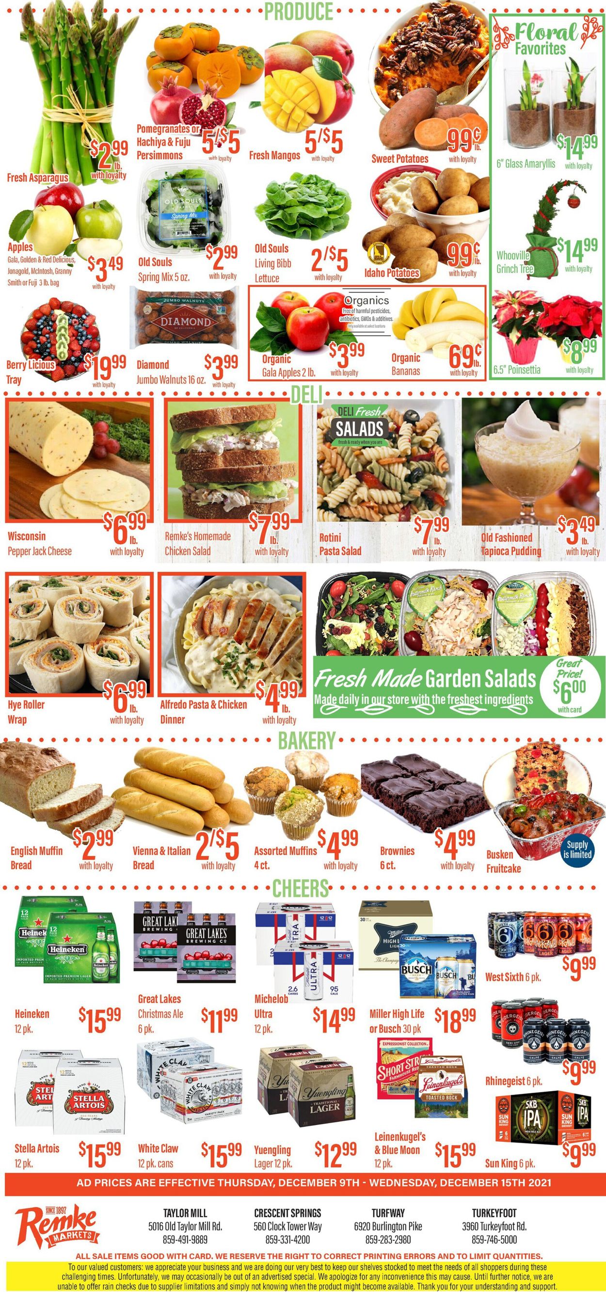 Catalogue Remke Markets CHRISTMAS 2021 from 12/09/2021