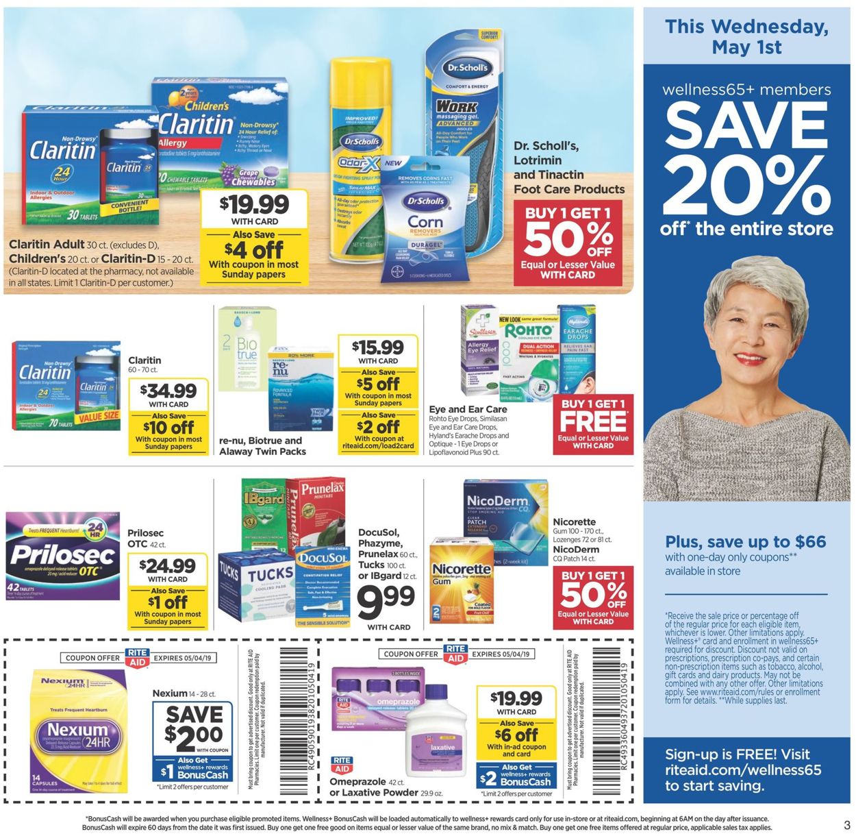 Catalogue Rite Aid from 04/28/2019