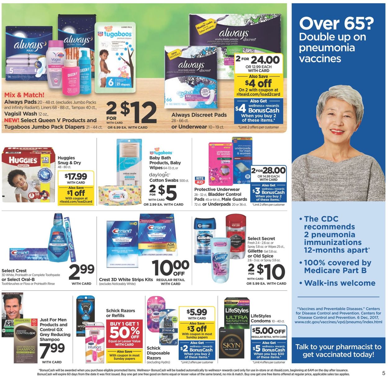 Catalogue Rite Aid from 05/12/2019