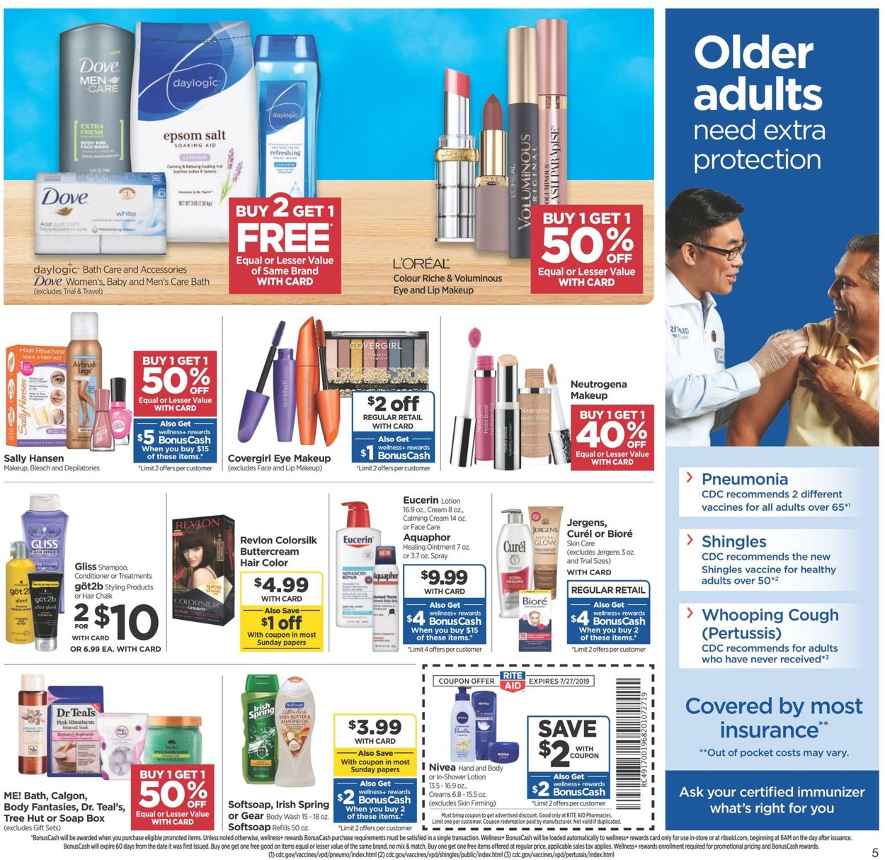 Catalogue Rite Aid from 07/21/2019