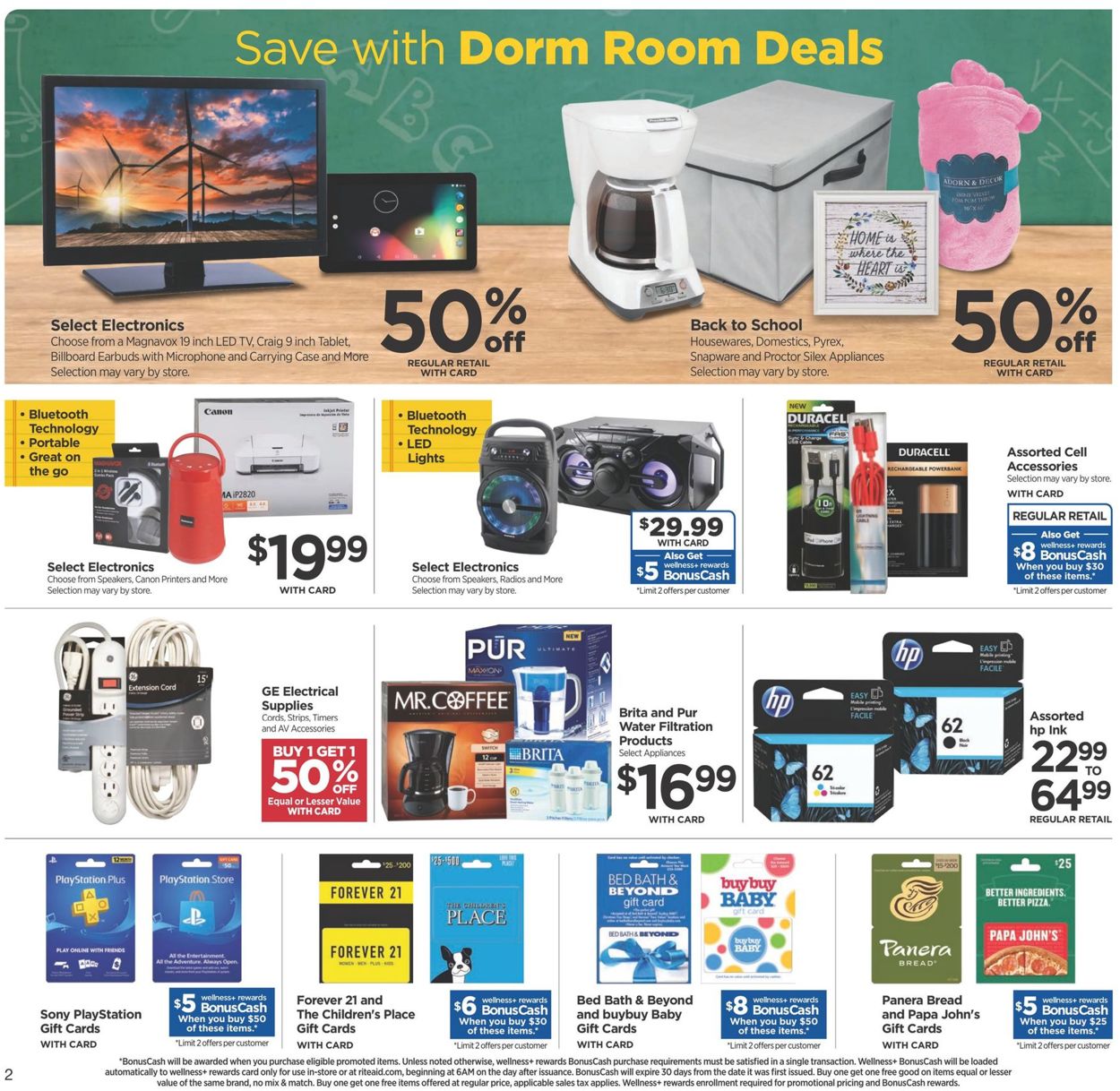 Catalogue Rite Aid from 08/18/2019