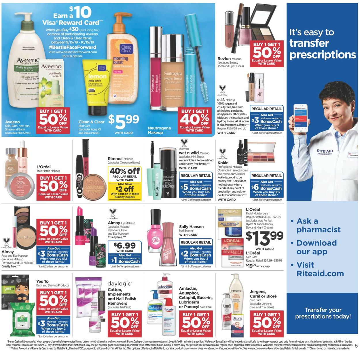 Catalogue Rite Aid from 09/22/2019