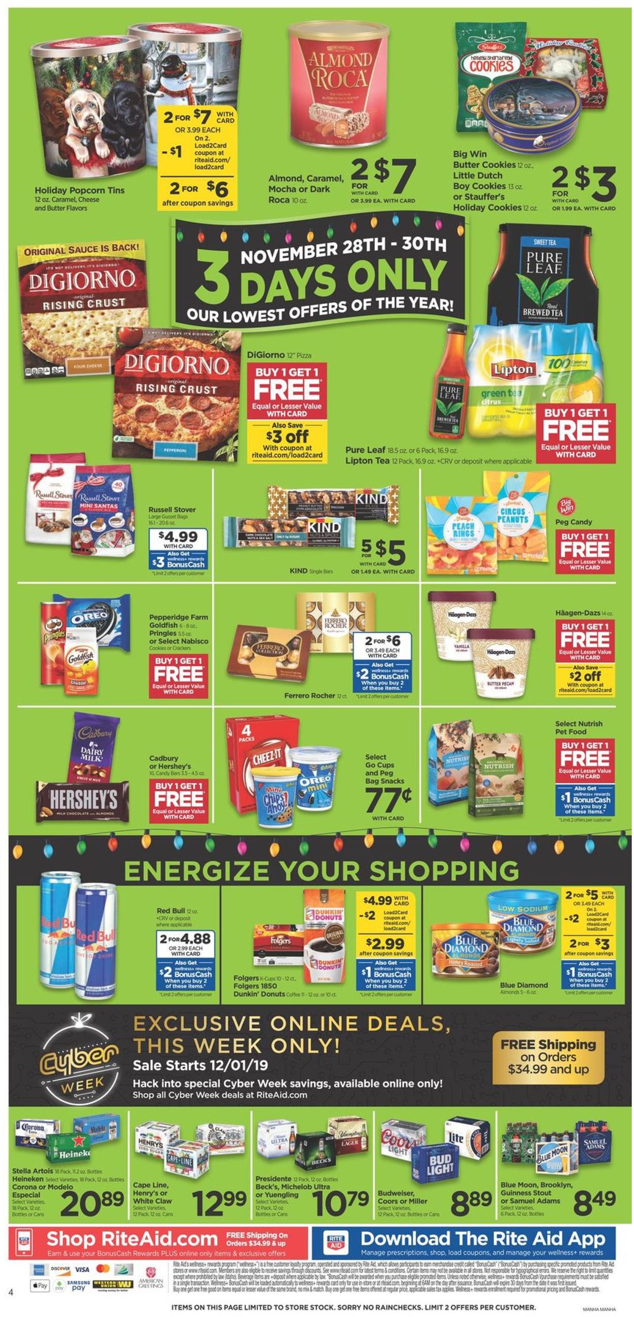 Catalogue Rite Aid - Cyber Week Ad 2019 from 11/28/2019