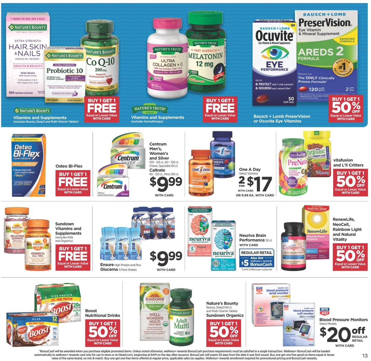 Catalogue Rite Aid - Holiday Ad 2019 from 12/08/2019