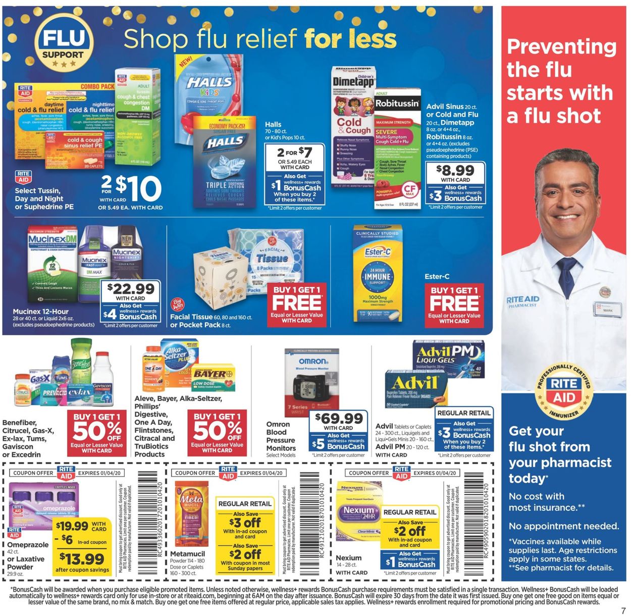Catalogue Rite Aid - New Year's Ad 2019/2020 from 12/29/2019