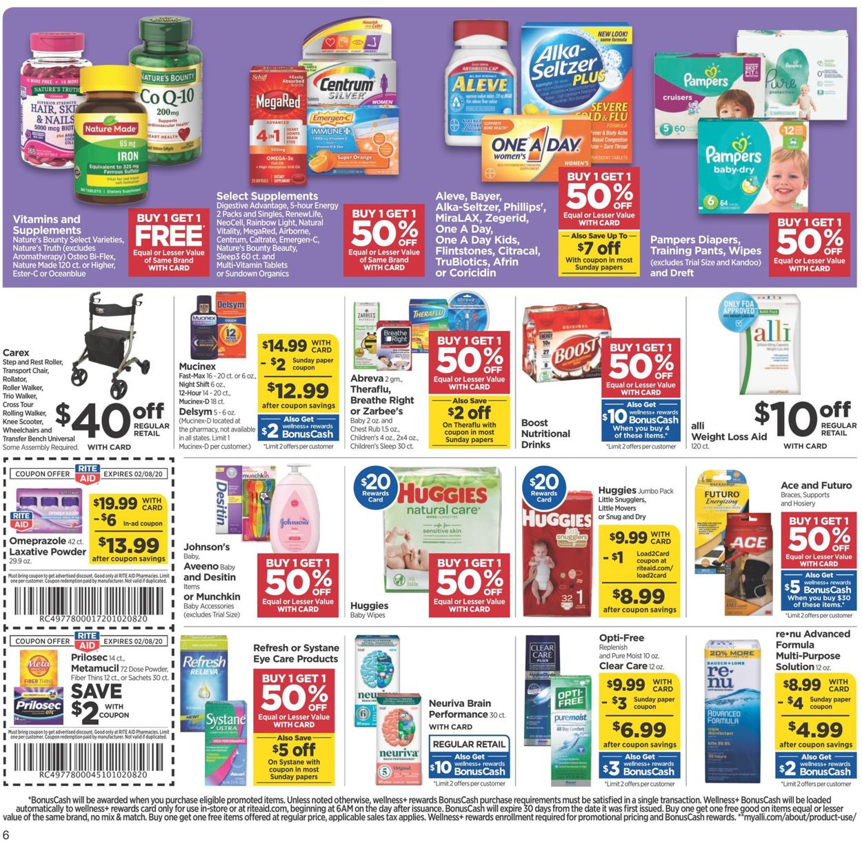 Catalogue Rite Aid from 02/02/2020