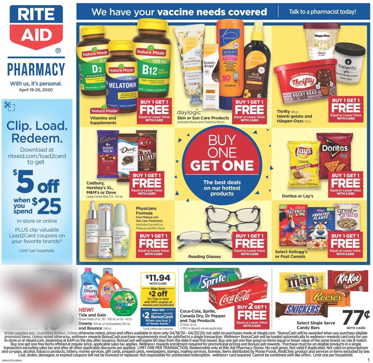 Catalogue Rite Aid from 04/19/2020