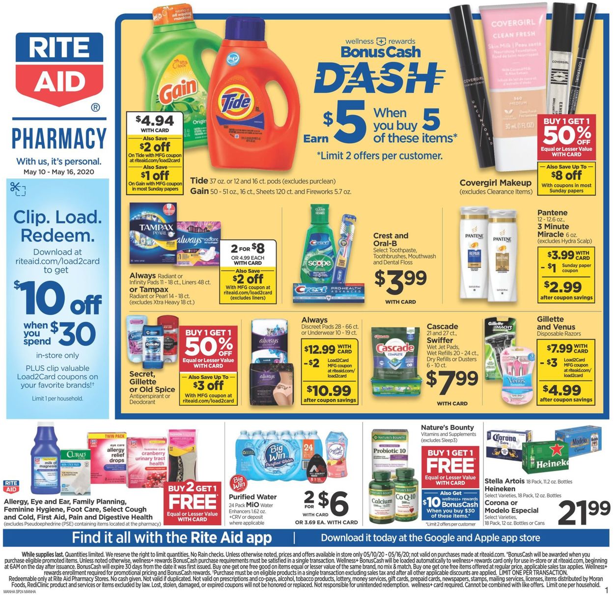 Catalogue Rite Aid from 05/10/2020