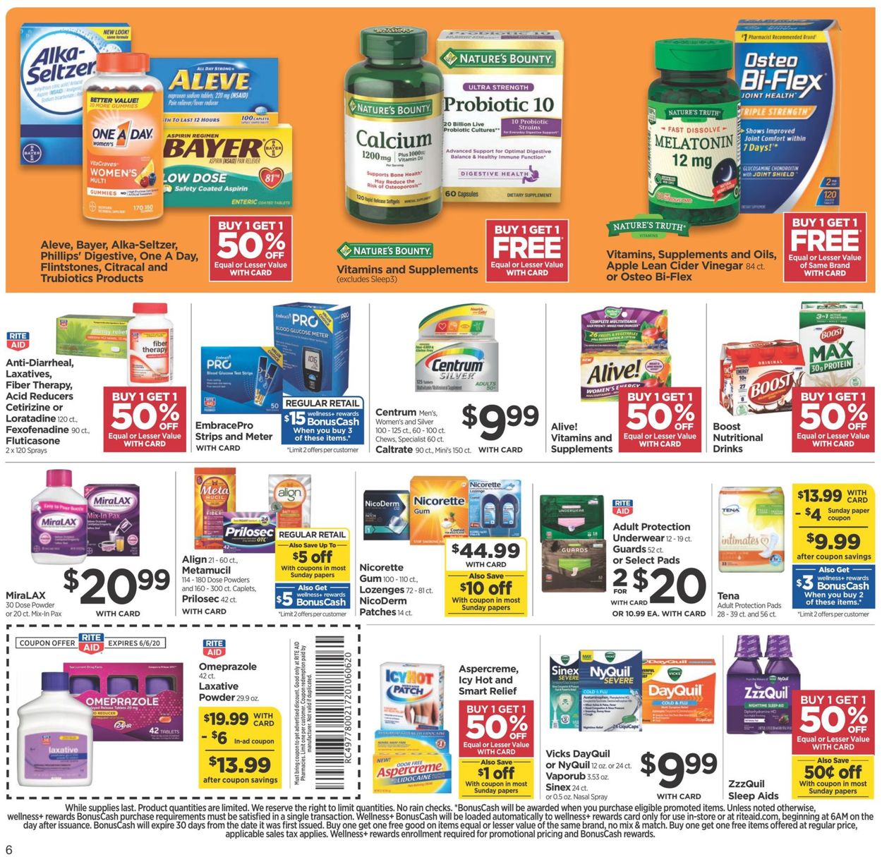 Catalogue Rite Aid from 05/31/2020