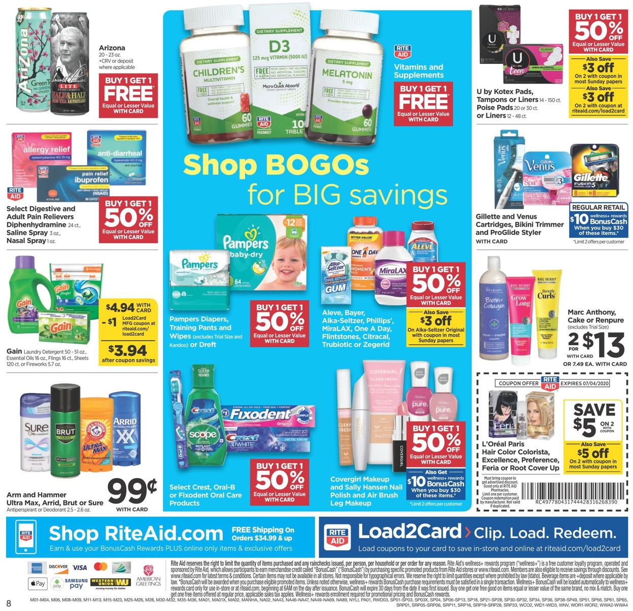 Catalogue Rite Aid from 06/28/2020