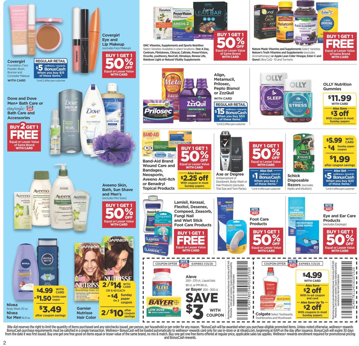 Catalogue Rite Aid from 07/19/2020
