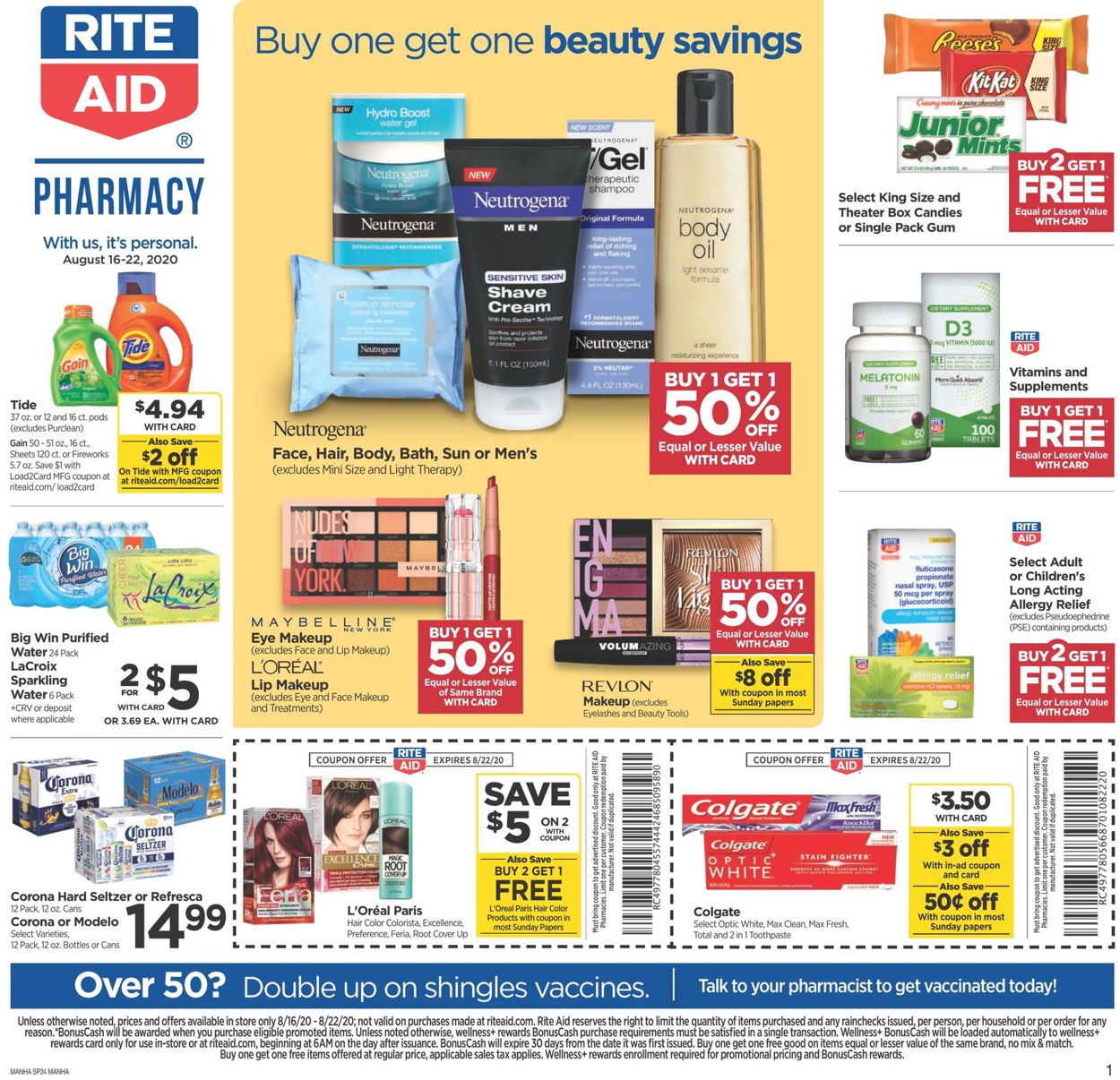 Catalogue Rite Aid from 08/16/2020