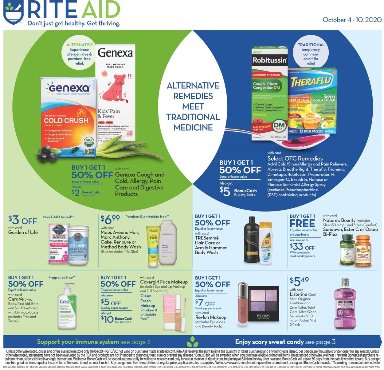 Catalogue Rite Aid from 10/04/2020
