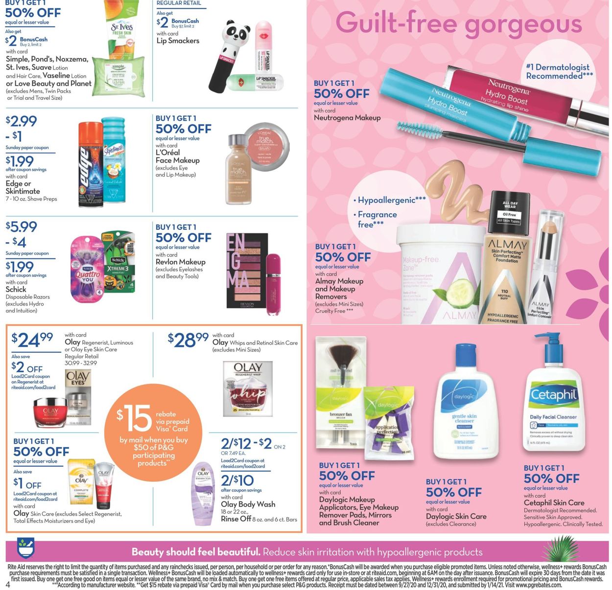 Catalogue Rite Aid from 10/11/2020